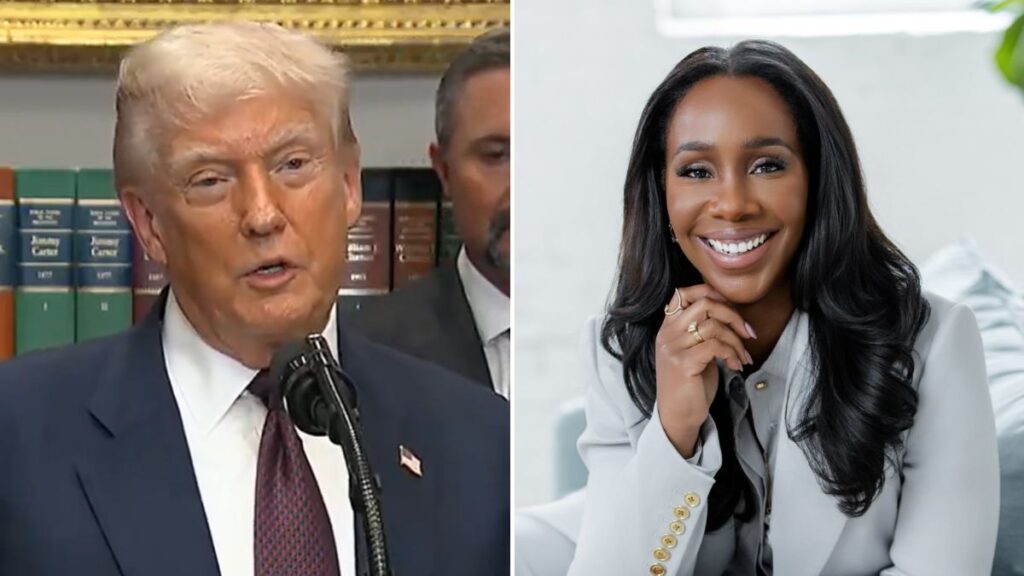 Donald Trump's ballroom plans have been declared illegal and CNN anchor Abby Phillip clarified it on air