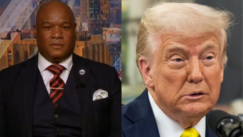 Pastor Mark Burns called out Donald Trump for the AI Jesus photo.