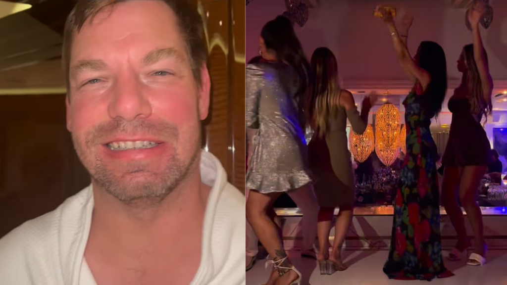Eric Swalwell 'party yacht' video surfaces amid s-xual assault allegations.