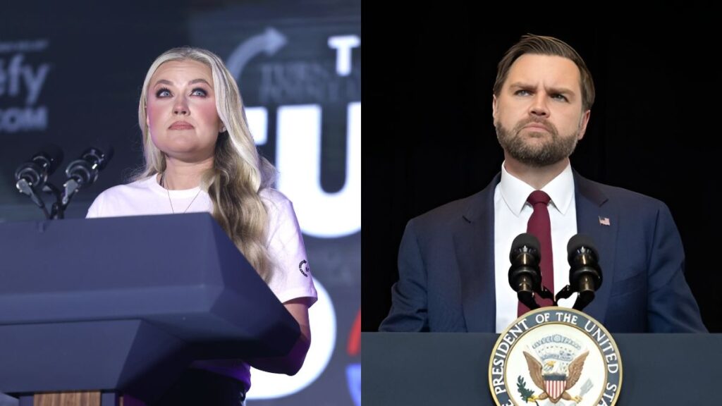 Erika Kirk Vice President JD Vance