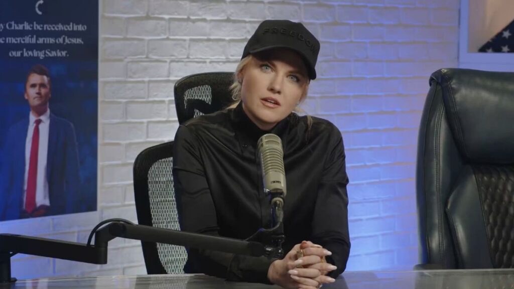 Erika Kirk spoke against political violence