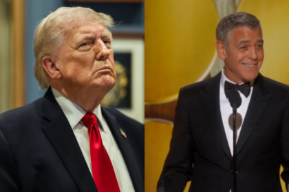 George Clooney has slammed Trump’s Iran threat