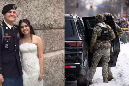 ICE arrest of army sergeant’s new bride in Louisiana sparks outcry; family demands justice. (left- Instagram/@nessadiosdado) and ( right- Wikimedia Commons/ Chad Davis).