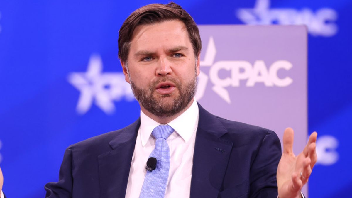 JD Vance Speech Disrupted After Protester Denounces ‘Genocide’ at TPUSPA