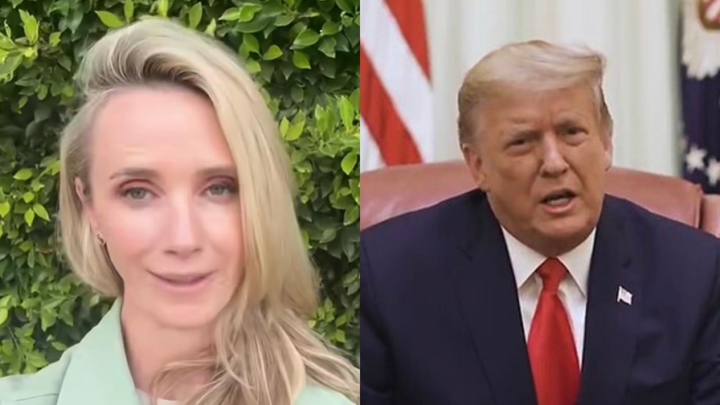 Jennifer Newsom slams Donald Trump