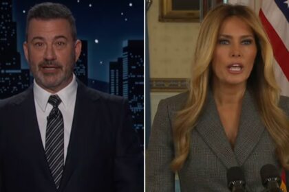 Jimmy Kimmel broke down Melania Trump's Epstein statement after the bombshell email went viral online.