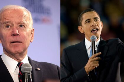 Joe Biden’s joke comparing a man to Barack Obama during an university event sparked mixed reactions online. (left- Flickr/Gage Skidmore) and (right- pxhere).