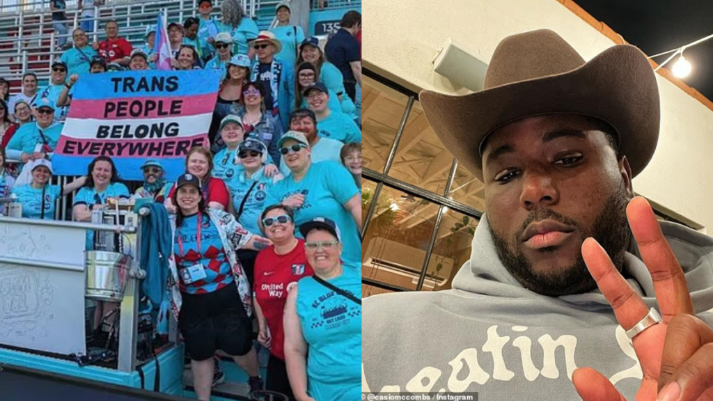 Kansas black businessman Cassio McCombs' nightclub called racist by white women.