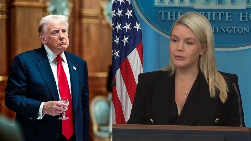 Karoline Leavitt criticizes the internet for calling the assassination attempt on Donald Trump staged