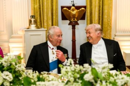 King Charles gifted Donald Trump a personalized bell as a sign of friendship