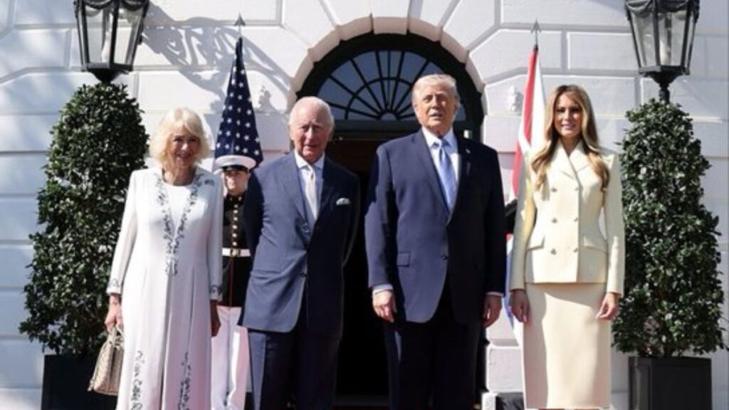 King Charles refused Donald Trump's dominating handshake