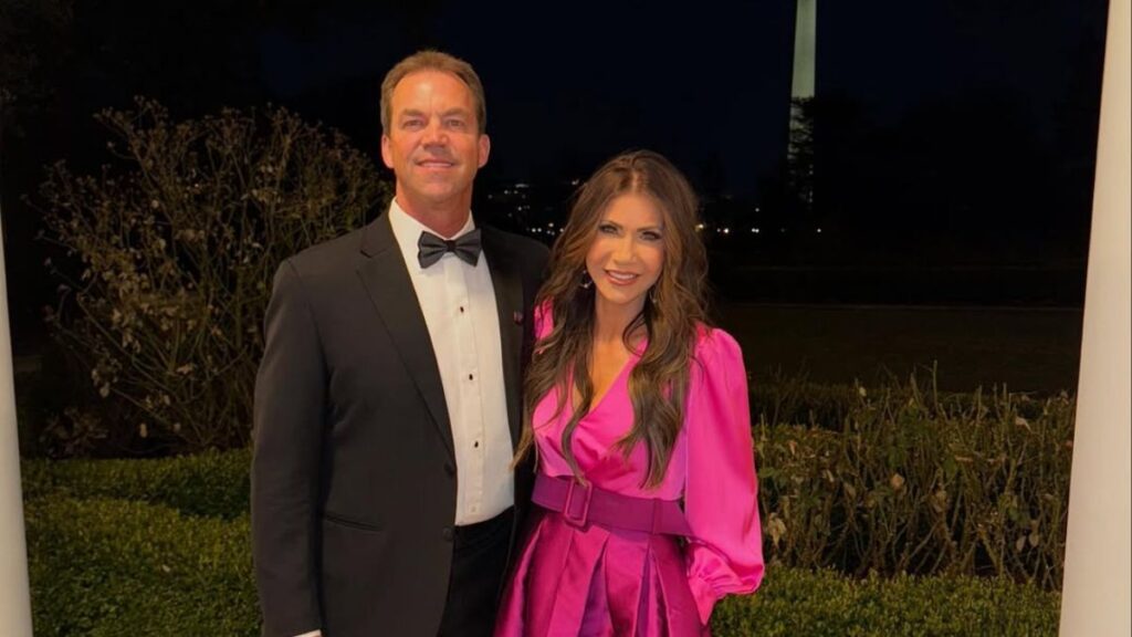 Kristi Noem and Bryon Noem