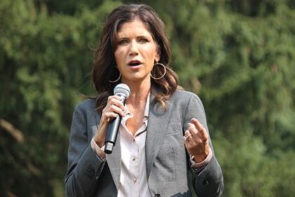 Kristi Noem's spokesperson reveals she's devastated over cross-dressing allegations against her husband Bryon Noem.