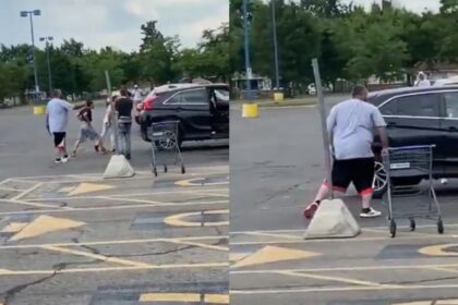 SUV driver hit back on attackers at Ohio parking lot