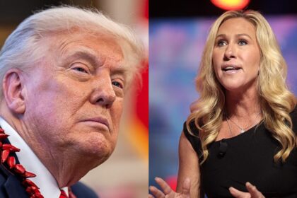Marjorie Taylor Greene said Trump blamed her for the death threats