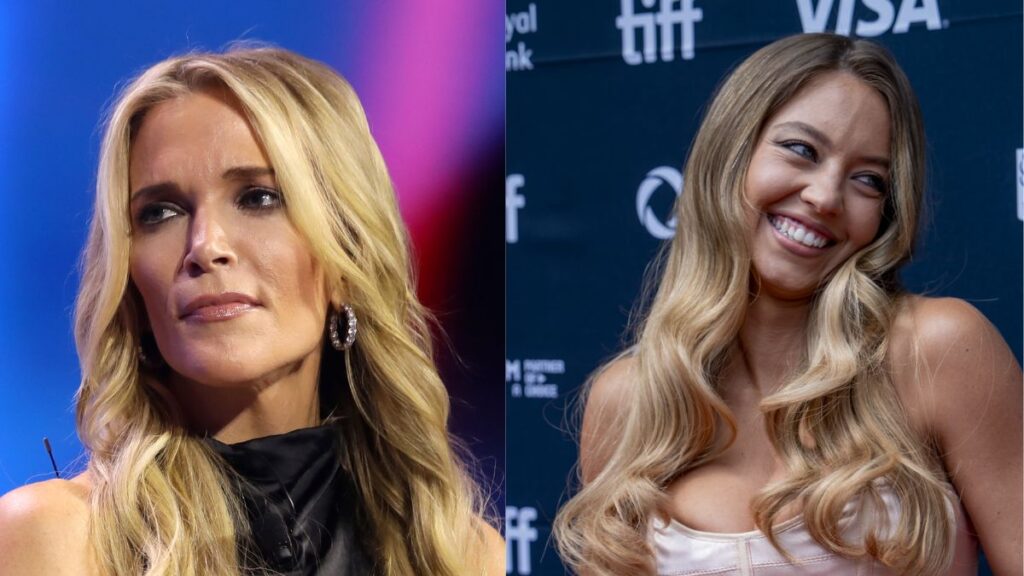 Megyn Kelly condemns ‘Euphoria’ promo featuring actress Sydney Sweeney. (left- Wikimedia Commons/Gage Skidmore) and (right- Wikimedia Commons/ JoshPopov).