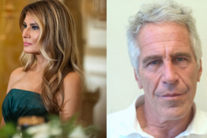 Melania Trump denied all Epstein affiliation rumors during the briefing.
