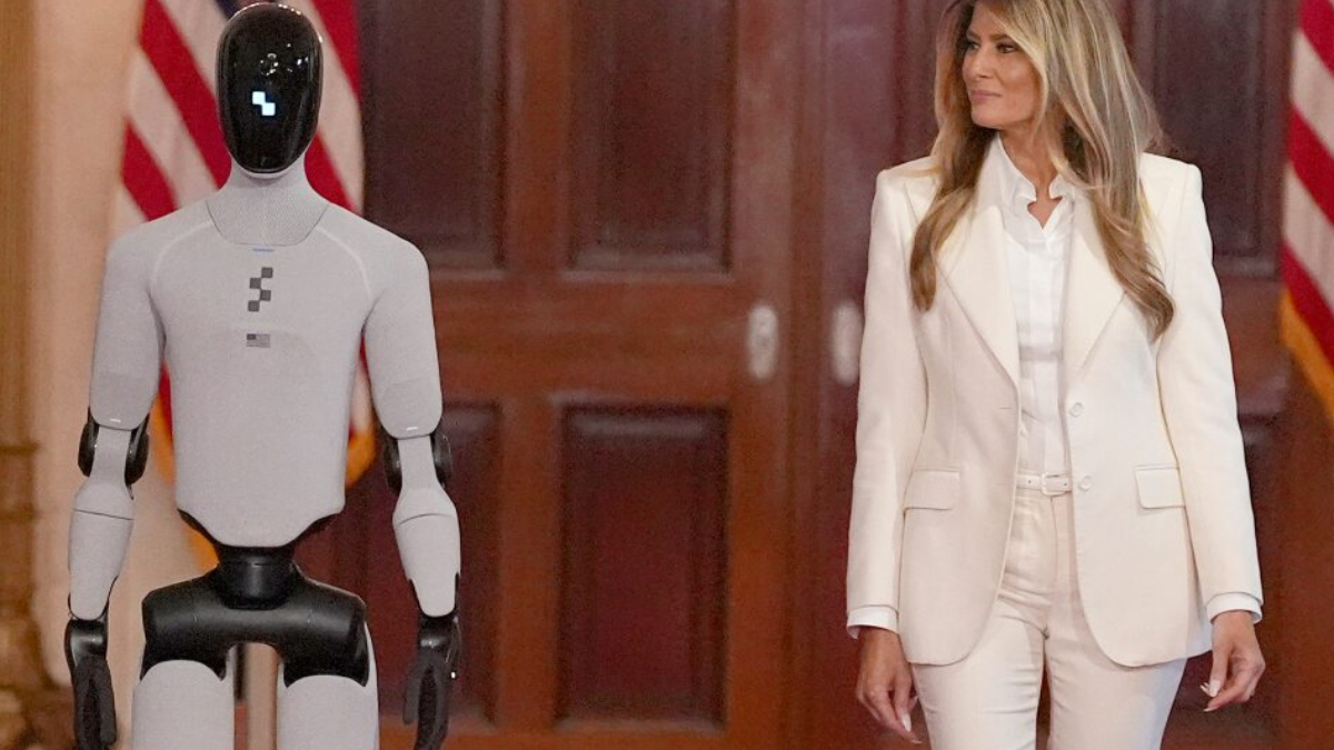 inquisitr.com - Tara Dodrill - Melania Trump Breaks Silence After 'Nightmare' Backlash Over Humanoid Robot Event