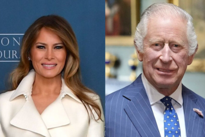 King Charles made Melania Trump giggle during White House visit.