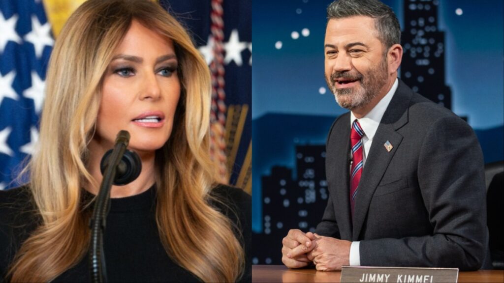 Melania Trump calls for action action Jimmy Kimmel after his controversial joke.
