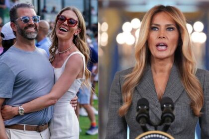 Melania Trump is facing fresh scrutiny for not attending Don Jr.'s pre-wedding party