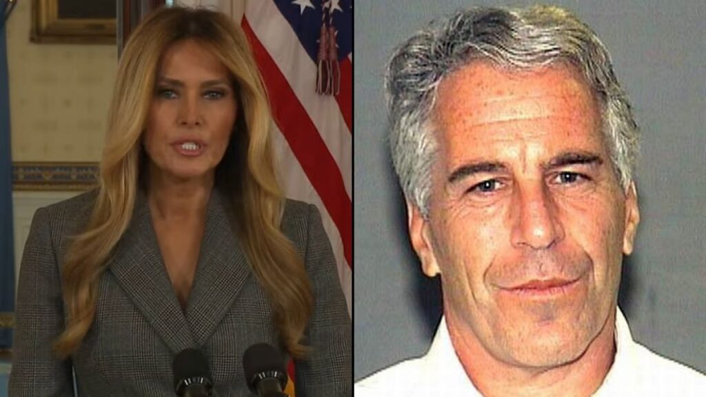 Melania Trump might have been blackmailed by Jeffrey Epstein as new email suggests.