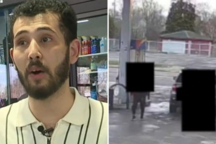 Michigan gas station clerk saves girl after her silent plea for help.