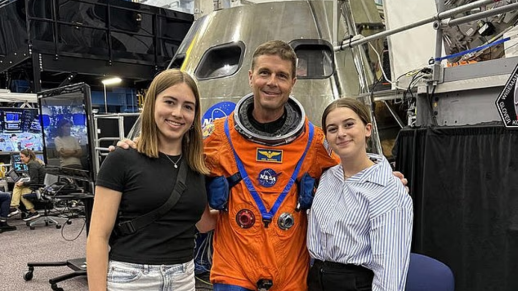 NASA astronaut Reid Wiseman discusses death plans with daughters.