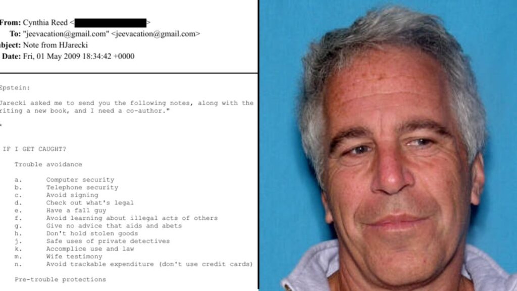 New email from the Epstein files suggest he may be alive.