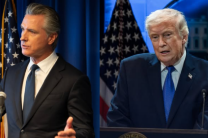 Gavin Newsom questioned Donald Trump’s Artemis II post.