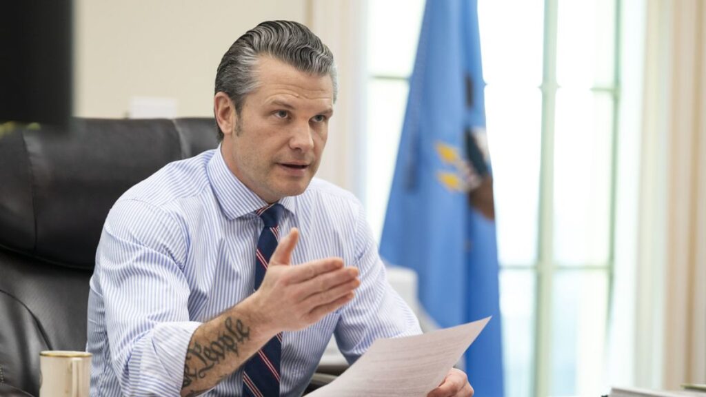 Pentagon Pete wants 1.5 trillion dollars and billions more for the unpopular Iran war.