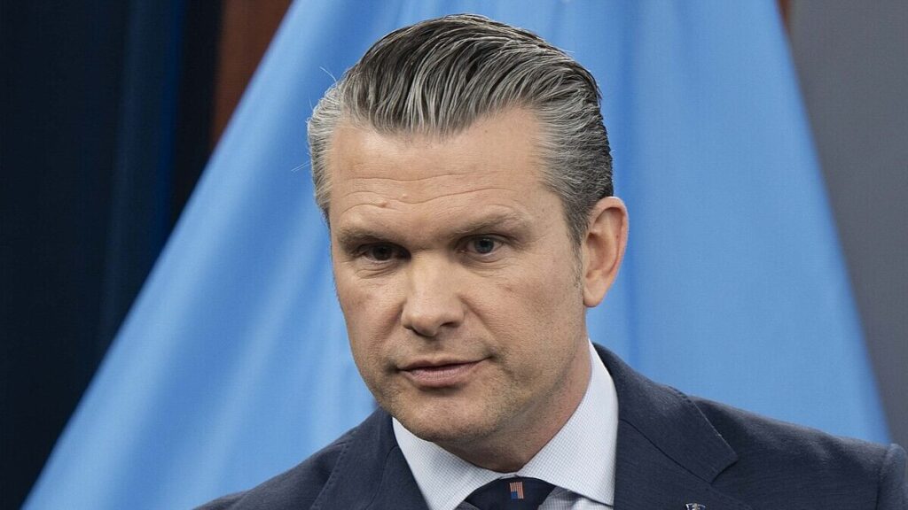 United States Secretary of War Pete Hegseth