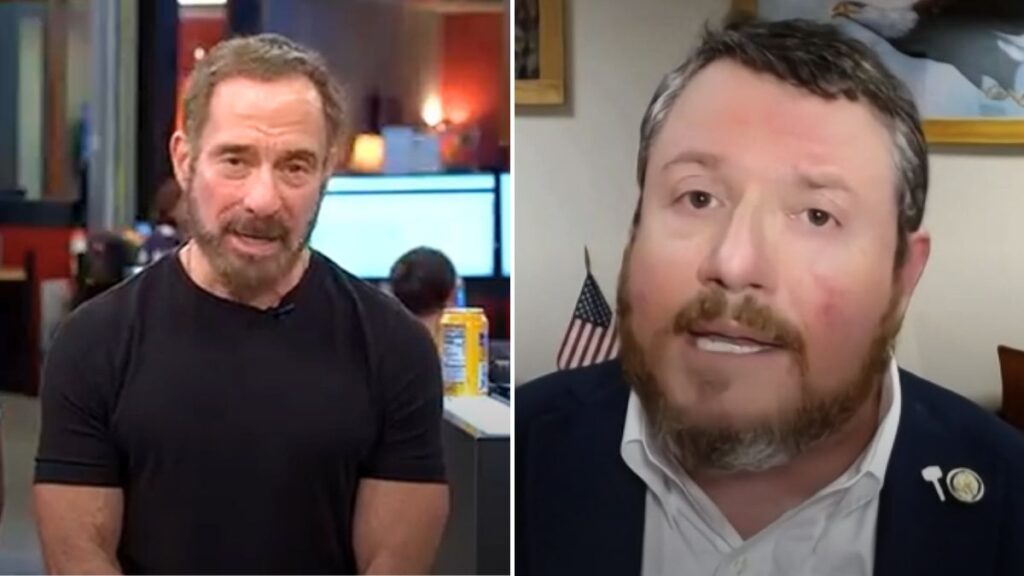 Rep. Randy Fine responds to criticism during a tense live interview on TMZ Live