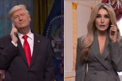 SNL Mimicked Donald Trump and Melania Trump's alleged conversation before her statement.