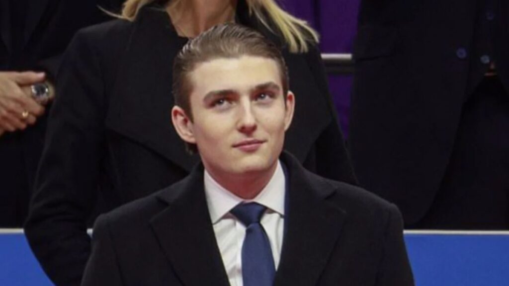 Speculation around Barron Trump’s personal life continues to draw attention online. (Instagram/@barronwilliamtrump_).