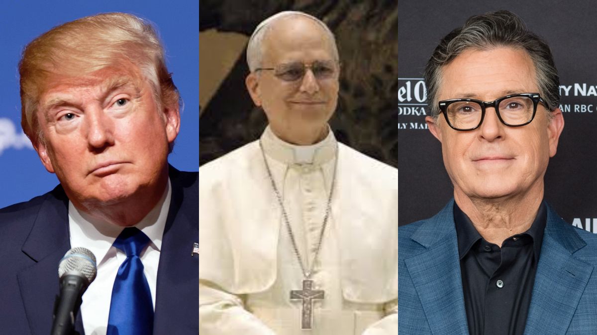 Stephen Colbert Slams Donald Trump Over Deleted ‘Jesus’ Image Amid Pope Leo Feud