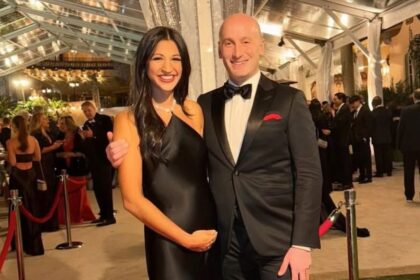 Stephen Miller has been accused of using his heavily pregnant wife Katie Miller as a “human shield” during the WHCD evacuation.