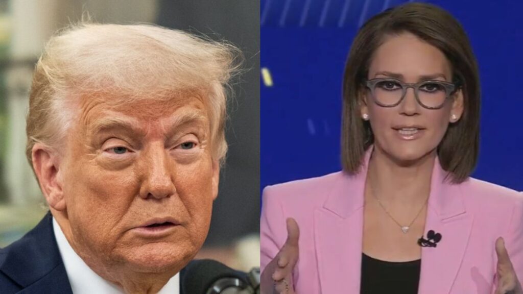 Donald Trump went on an angry rant over Fox News show host Jessica Tarlov.