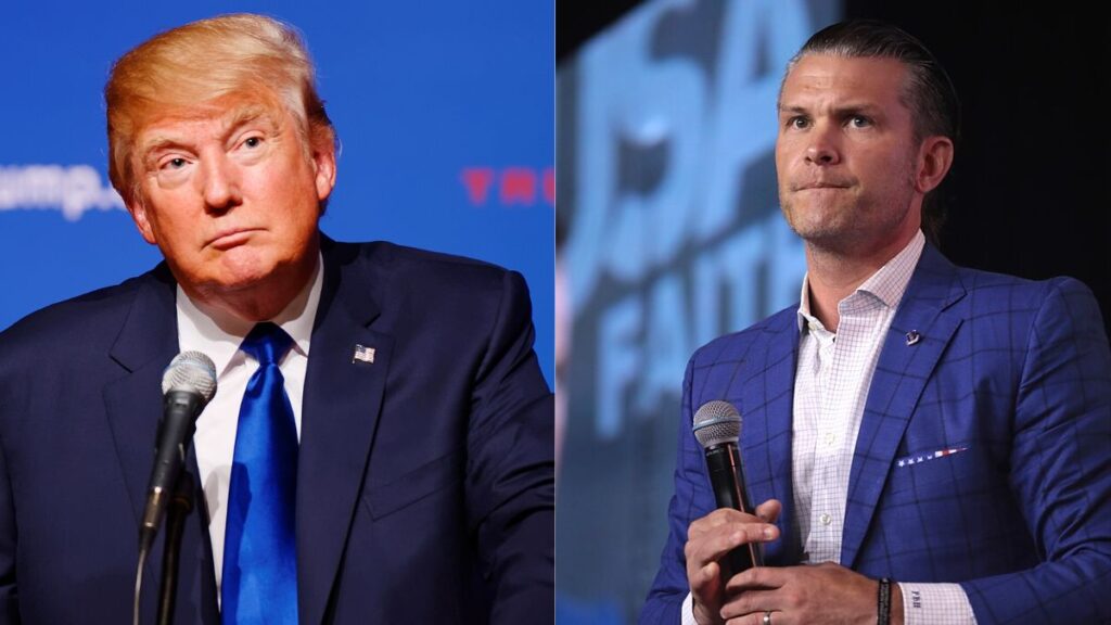 Trump and Hegseth vow to finish the job