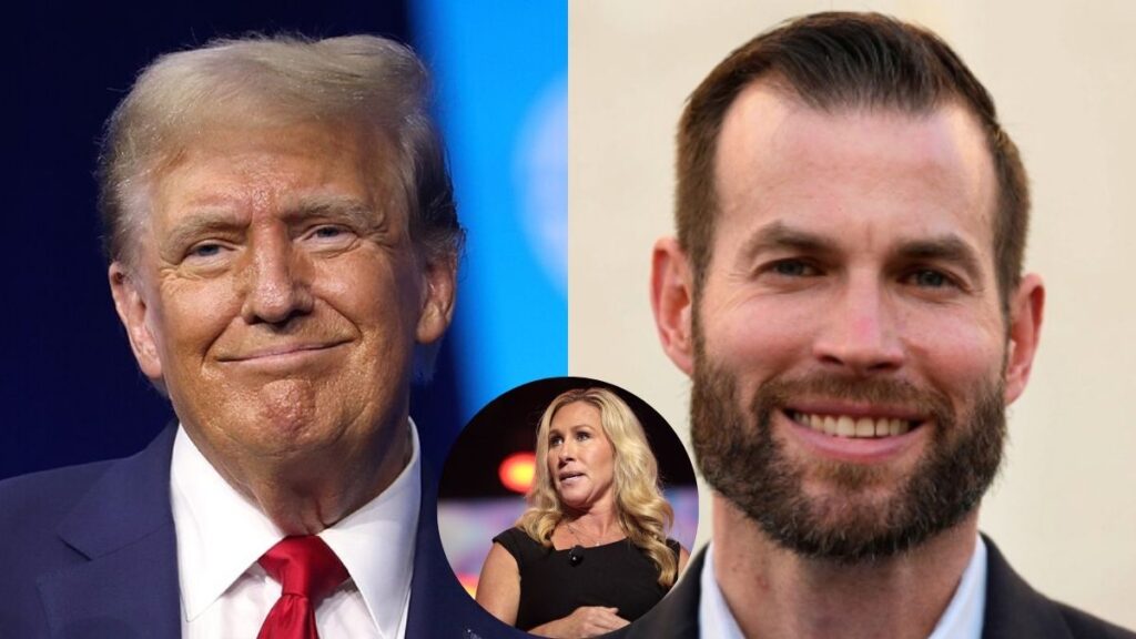 Trump-backed Clay Fuller wins Georgia race, to succeed Marjorie Taylor Greene. (left- Wikimedia Commons) (right- Instagram/@cnnpolitics) and (middle- Flickr/Gage Skidmore).