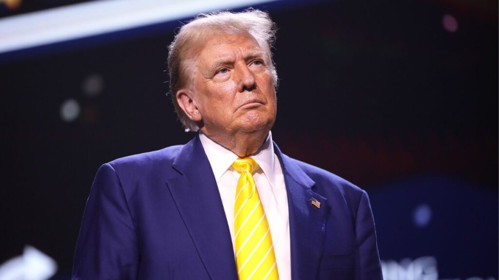 Trump makes a controversial statement on health care programs.