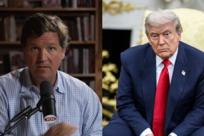 Tucker Carlson apologizes for campaigning for Donald Trump