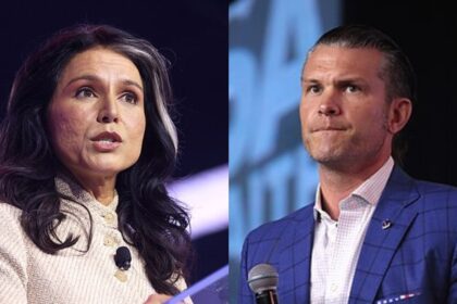 Tulsi Gabbard and Pete Hegseth