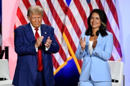 Tulsi Gabbard has called the Democrats to be working with the whistleblower to weaponize the information against Trump