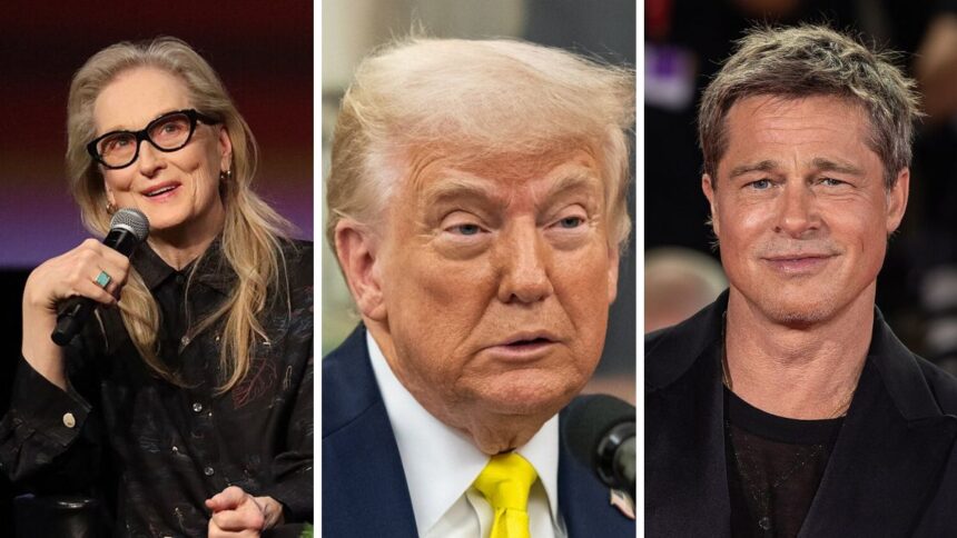 Trump's clashes with the Hollywood stars