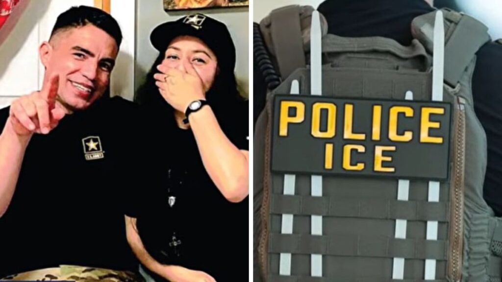 US soldier speaks up after ICE detains his wife