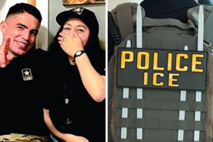 US soldier speaks up after ICE detains his wife