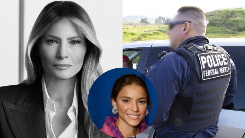 Amanda Ungaro, ICE, Melania Trump