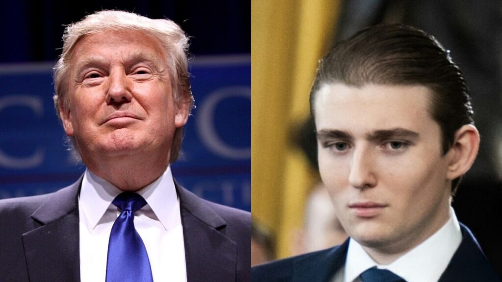 Donald trump, Barron trump