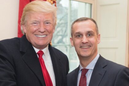 Kristi Noem, Donald Trump, Corey Lewandowski